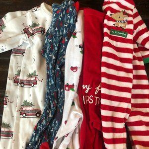 Christmas Footed Pajama Bundle